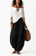 The Adèle Set Off-Shoulder Top & Lantern Pants