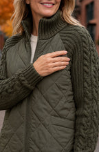 Sienna™ Quilted Knit Zip Jacket