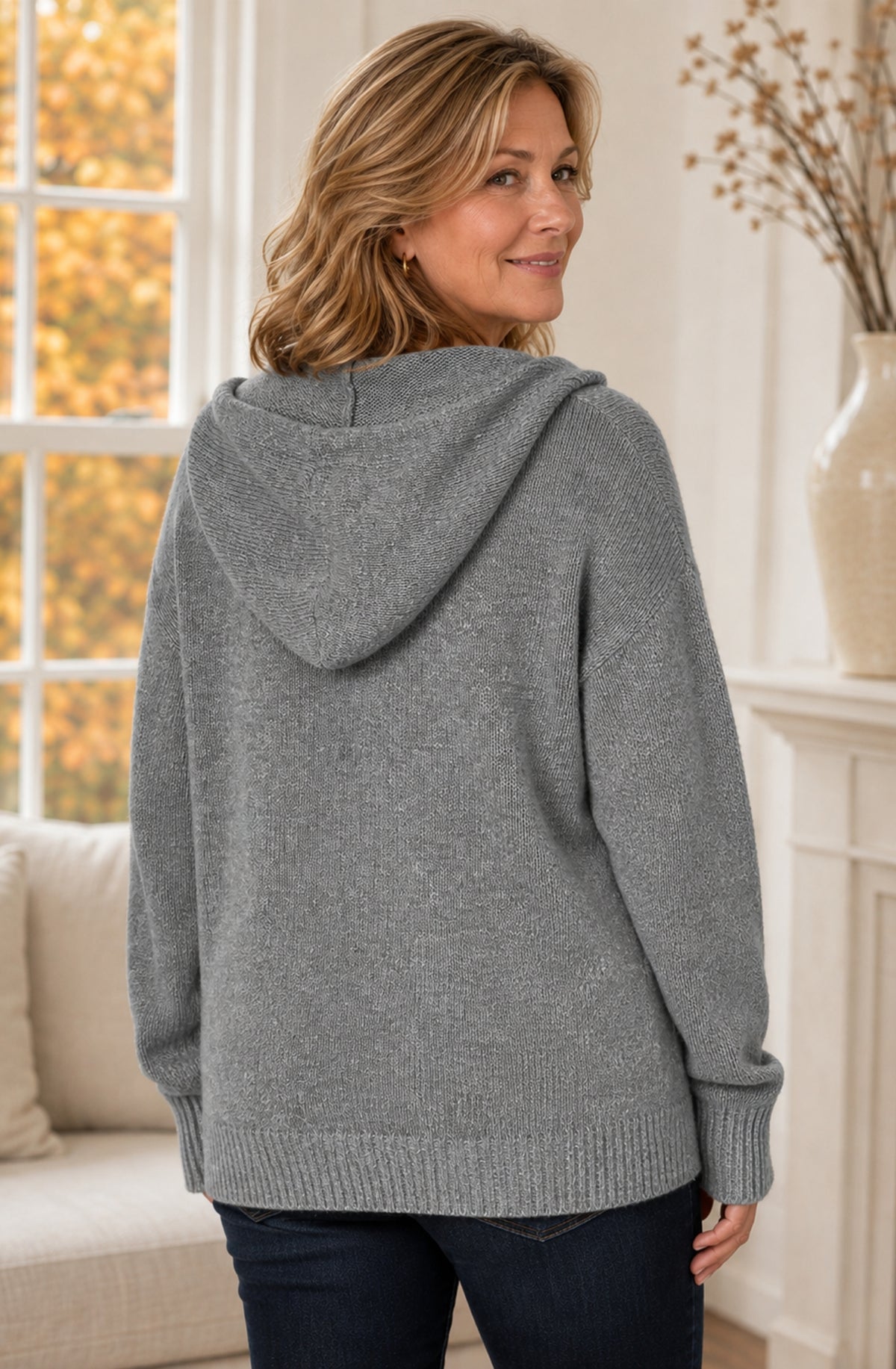 Aveline™ Hooded Knit Cardigan