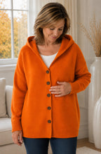 Amélie™ | Relaxed Hooded Knit Cardigan