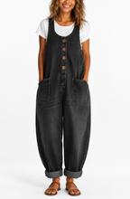 Sienna™ | Relaxed Denim Jumpsuit