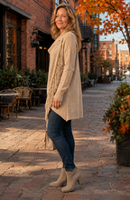 Sienna™ Fringe Wrap Knit Sweater