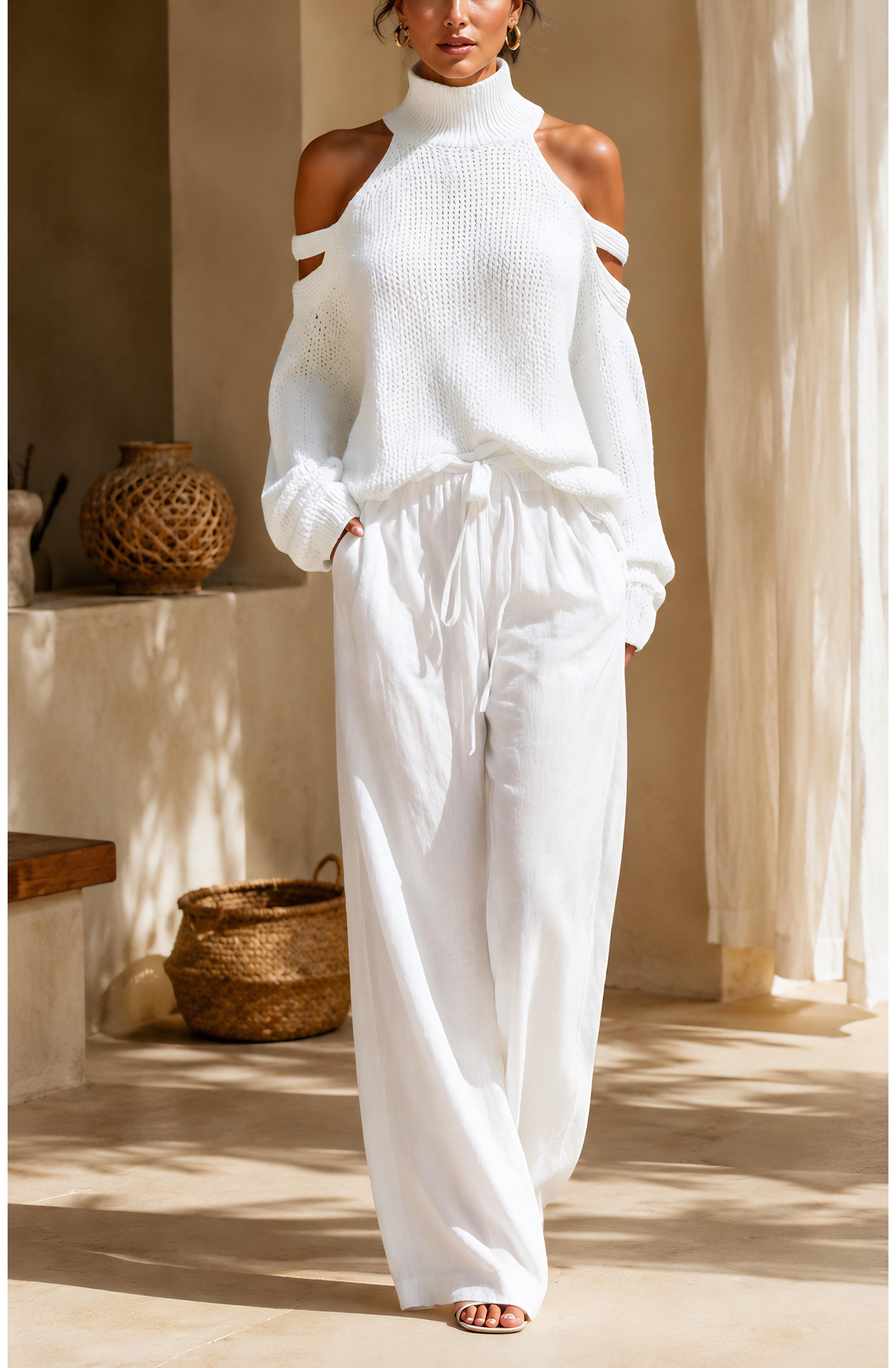Elena’s™ | Effortless Knit Wide-Leg Set