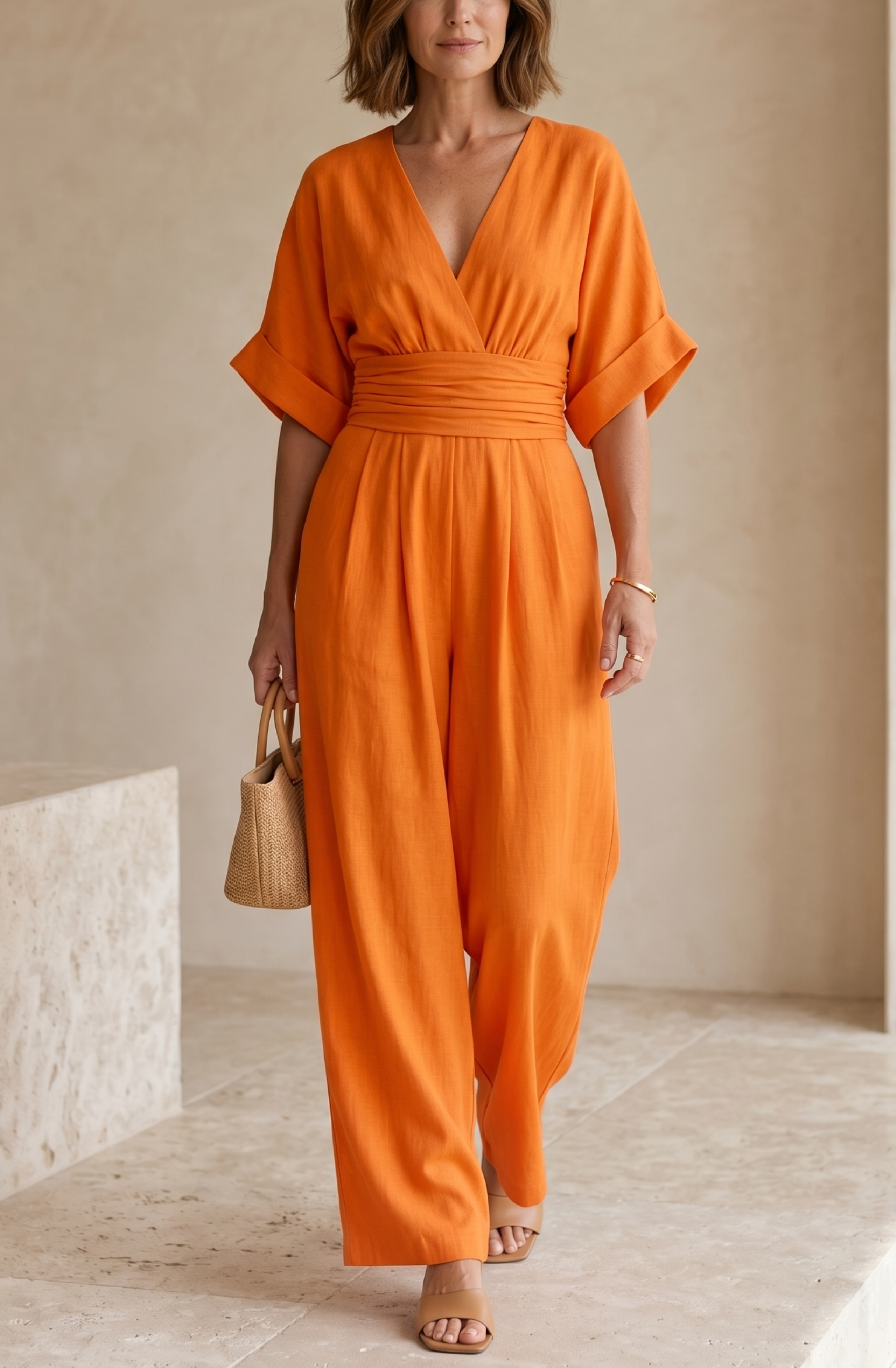 Aveline™ | Effortless Wide-Leg Jumpsuit