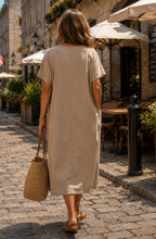 Aveline™ | Effortless Pocket Midi Dress