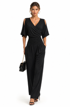 Amélie™ | Wrap-Effect Wide-Leg Jumpsuit