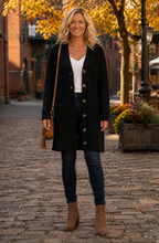 Charlotte™ Cable Knit Long Cardigan