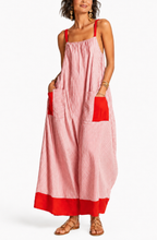 Carmen™ | Striped Colour-Block Maxi Sundress