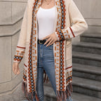 long boho vest