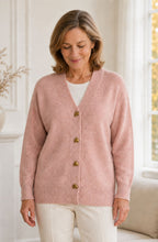 Amélie™ Heart-Button Knit Cardigan