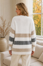 Aurélie™ Soft Stripe Knit Cardigan