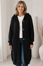 Élodie™ Elegant Long Knit Cardigan