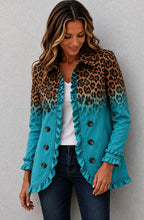 Savelle™ Leopard Ruffle Jacket