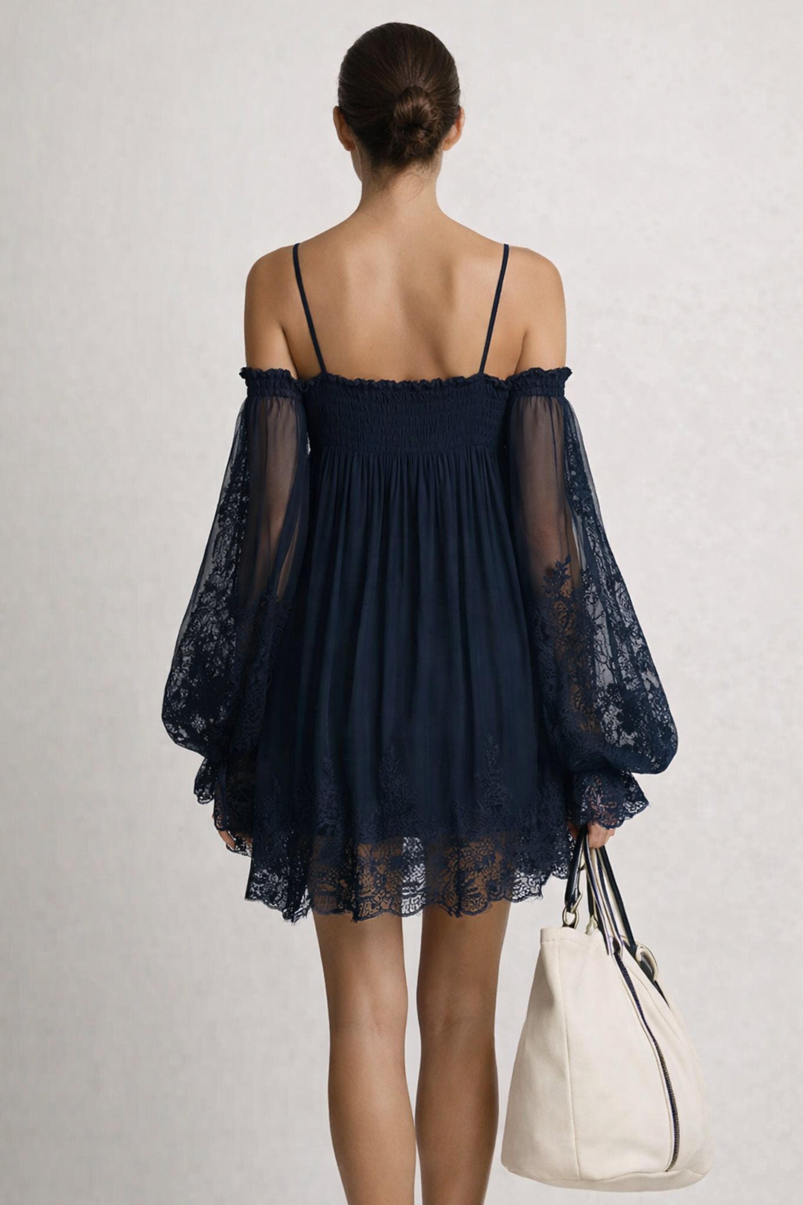 Elise’s™ | Romantic Off-Shoulder Mini Dres