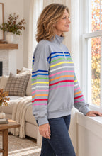 Margot™ Striped Quarter-Zip Pullover