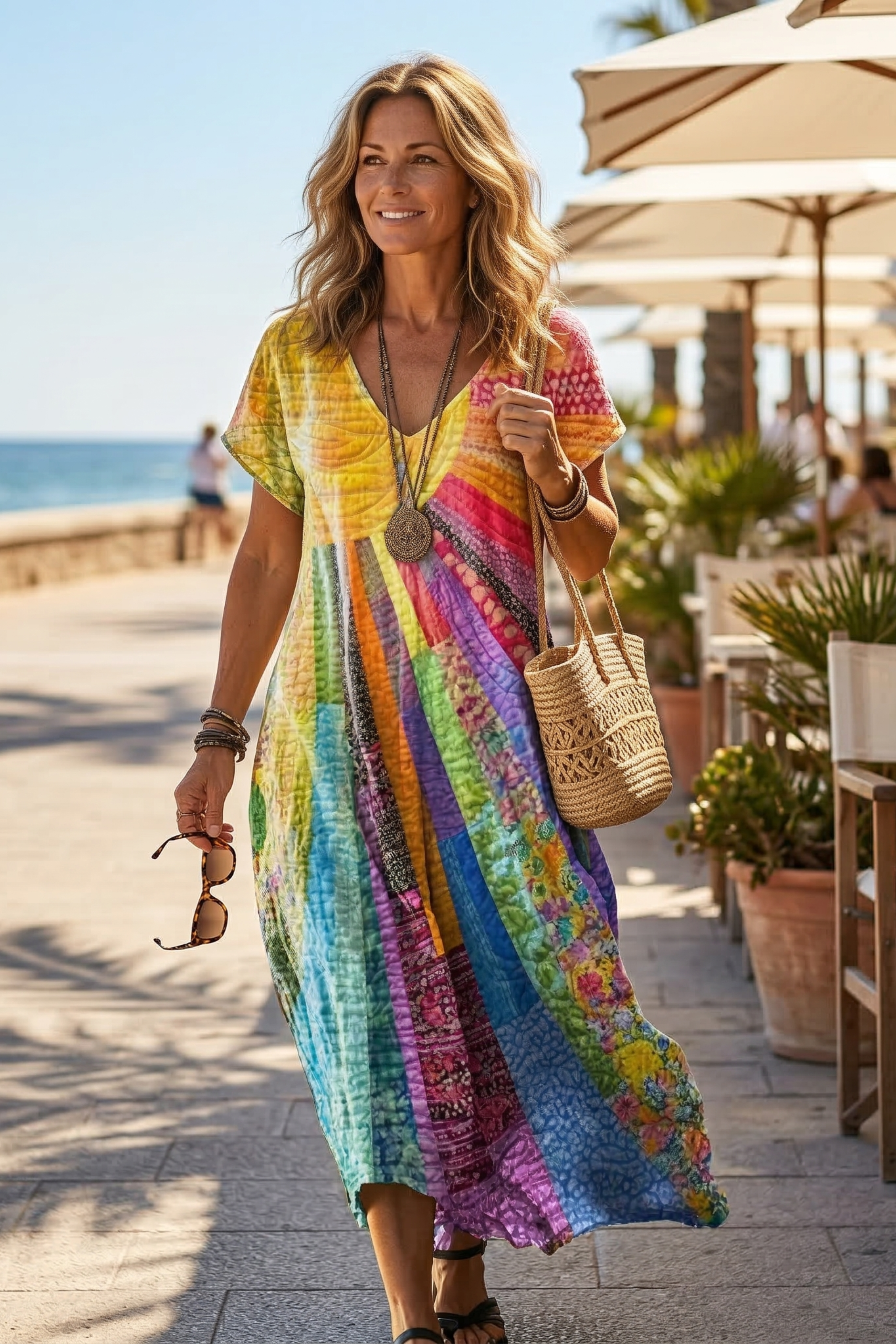 Aria™ | Sunset Breeze Maxi Dress