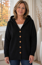Amélie™ | Relaxed Hooded Knit Cardigan