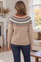 Linnea™ Nordic Pattern Knit Sweater