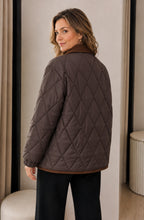 Elowen™ Quilted Corduroy Collar Jacket