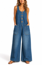 Sienna™ | Relaxed Denim Jumpsuit