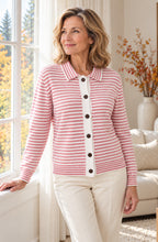 Amélie™ Striped Button Cardigan