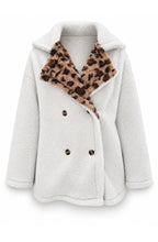 Marlowe™ Cozy Leopard Teddy Coat
