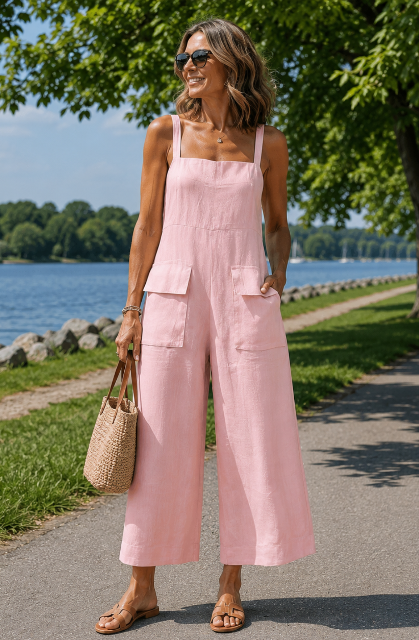 Marielle™ Effortless Wide-Leg Jumpsuit