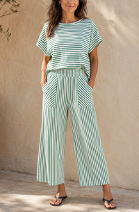 Green and white