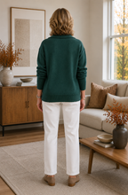 Élise™ Classic Collared Knit Cardigan