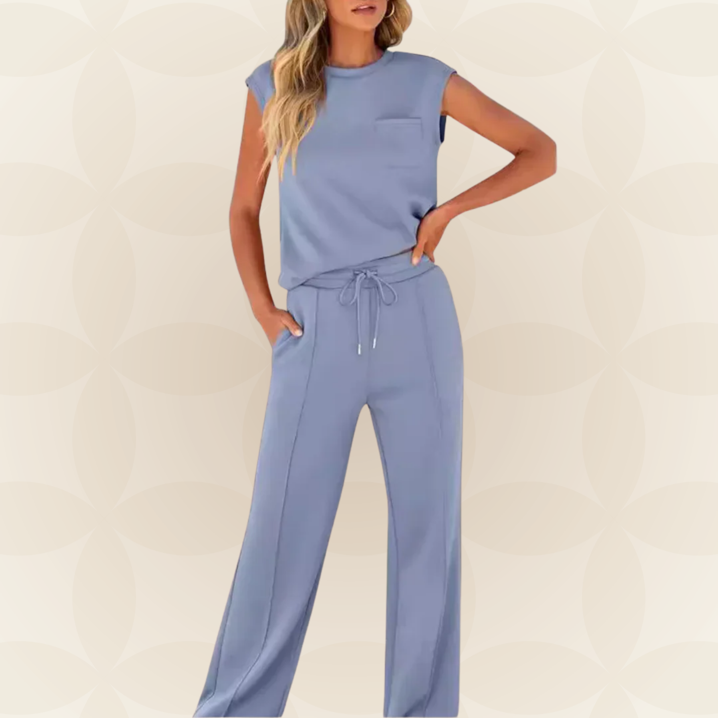 Anna – Casual Zomer Lounge Co-ord Set