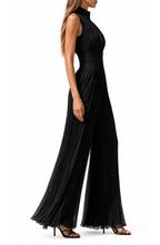 Elara™ | Pleated Wide-Leg Jumpsuit