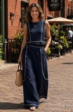 Valencia™ Contrast Trim Two-Piece Set