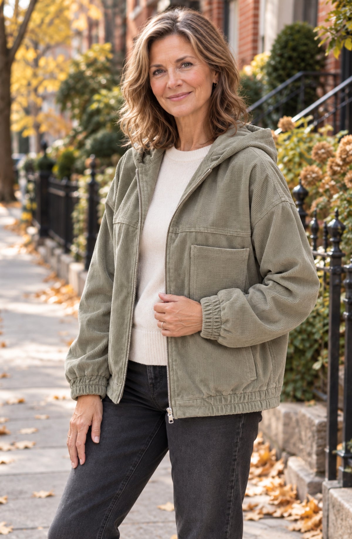 Marlowe™ Corduroy Zip Jacket