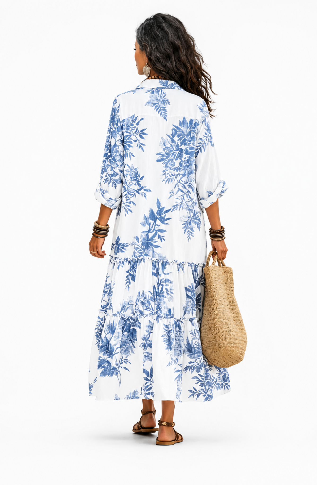 Mirella™ The Floral Shirt Dress