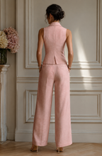 Valentina's™ | Tailored Vest & Wide-Leg Trouser Set