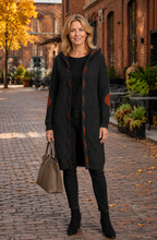 Aurélie™ Hooded Knit Long Cardigan