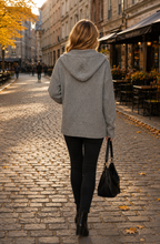 Aveline™ | Hooded Knit Cardigan