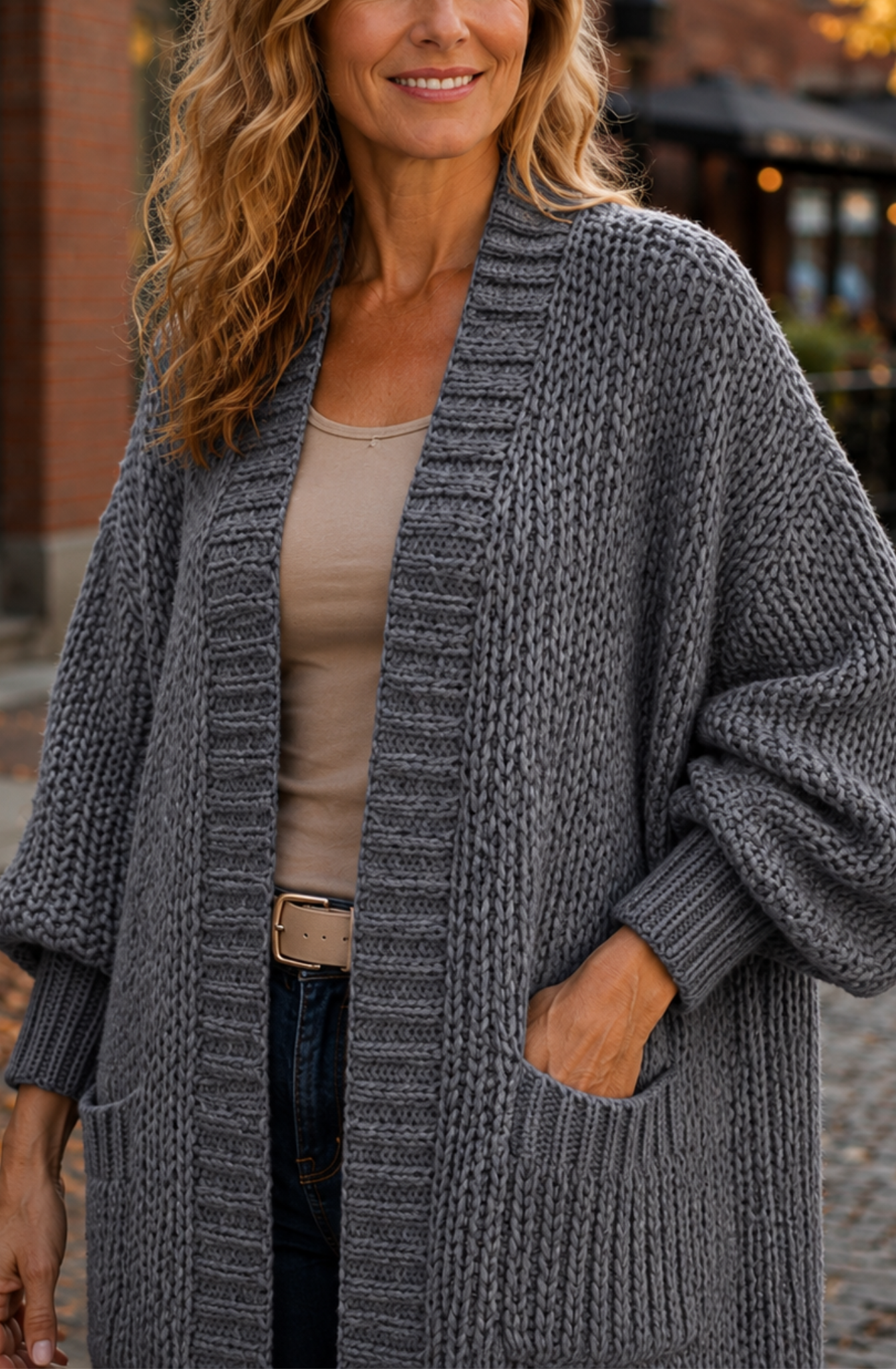 Marielle™ Longline Knit Cardigan