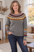 Linnea™ Nordic Pattern Knit Sweater