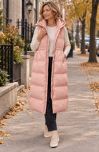 Valenne™ Maxi Hooded Puffer Vest