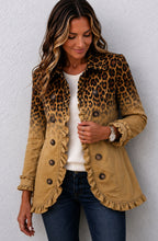 Savelle™ Leopard Ruffle Jacket