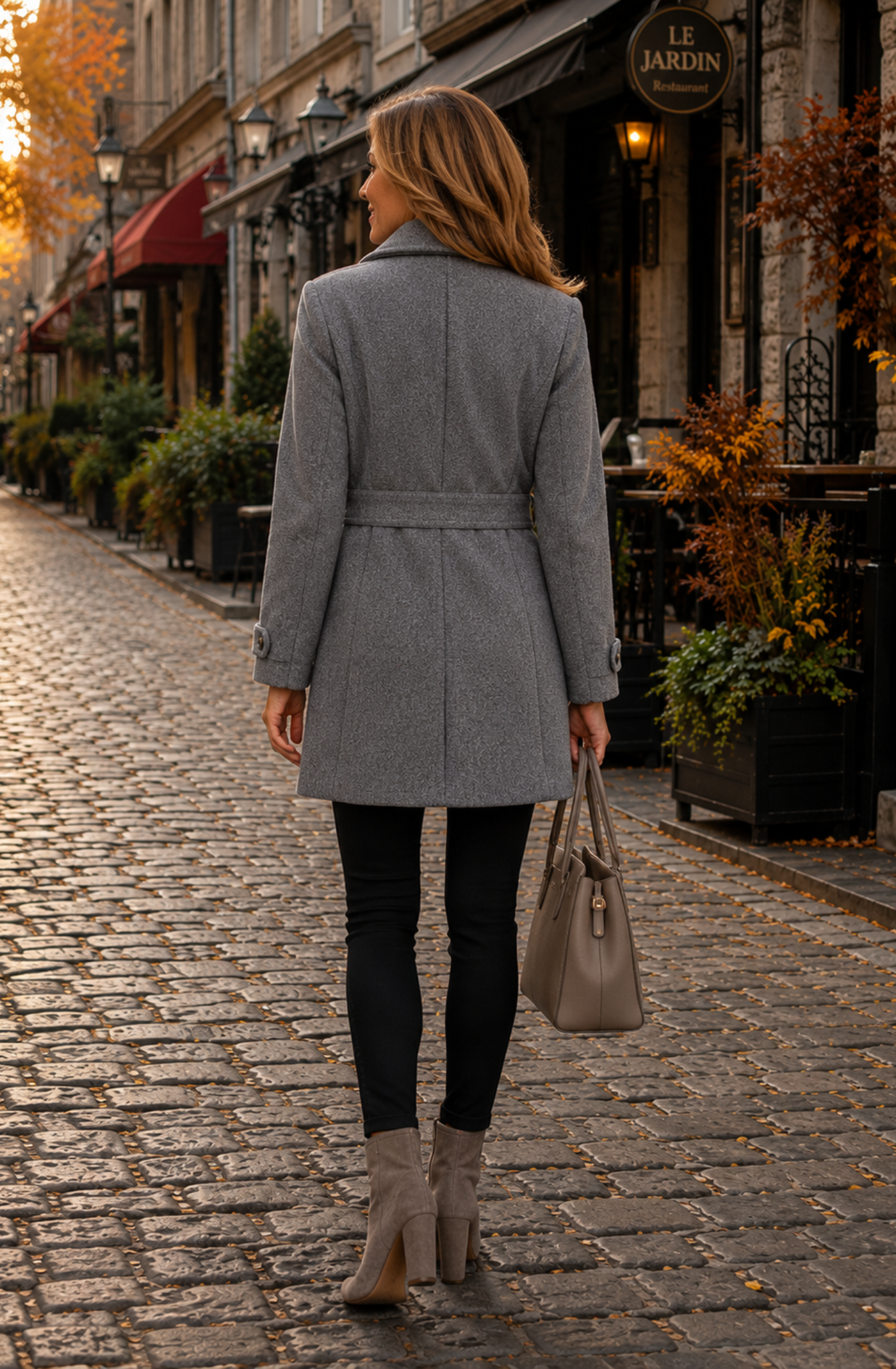 Camille™ | Classic Wool-Blend Coat
