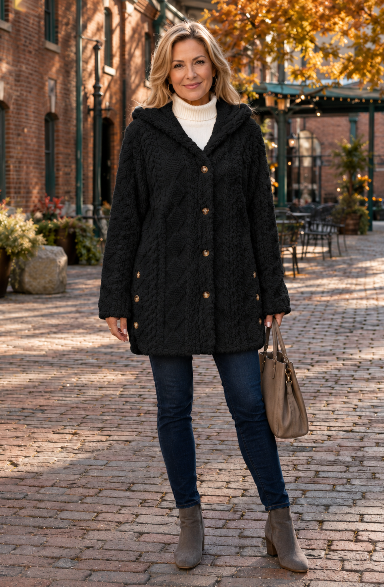 Ember™ Cozy Teddy Hooded Jacket