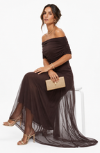 Liana™ | Draped Off-Shoulder Maxi Dress