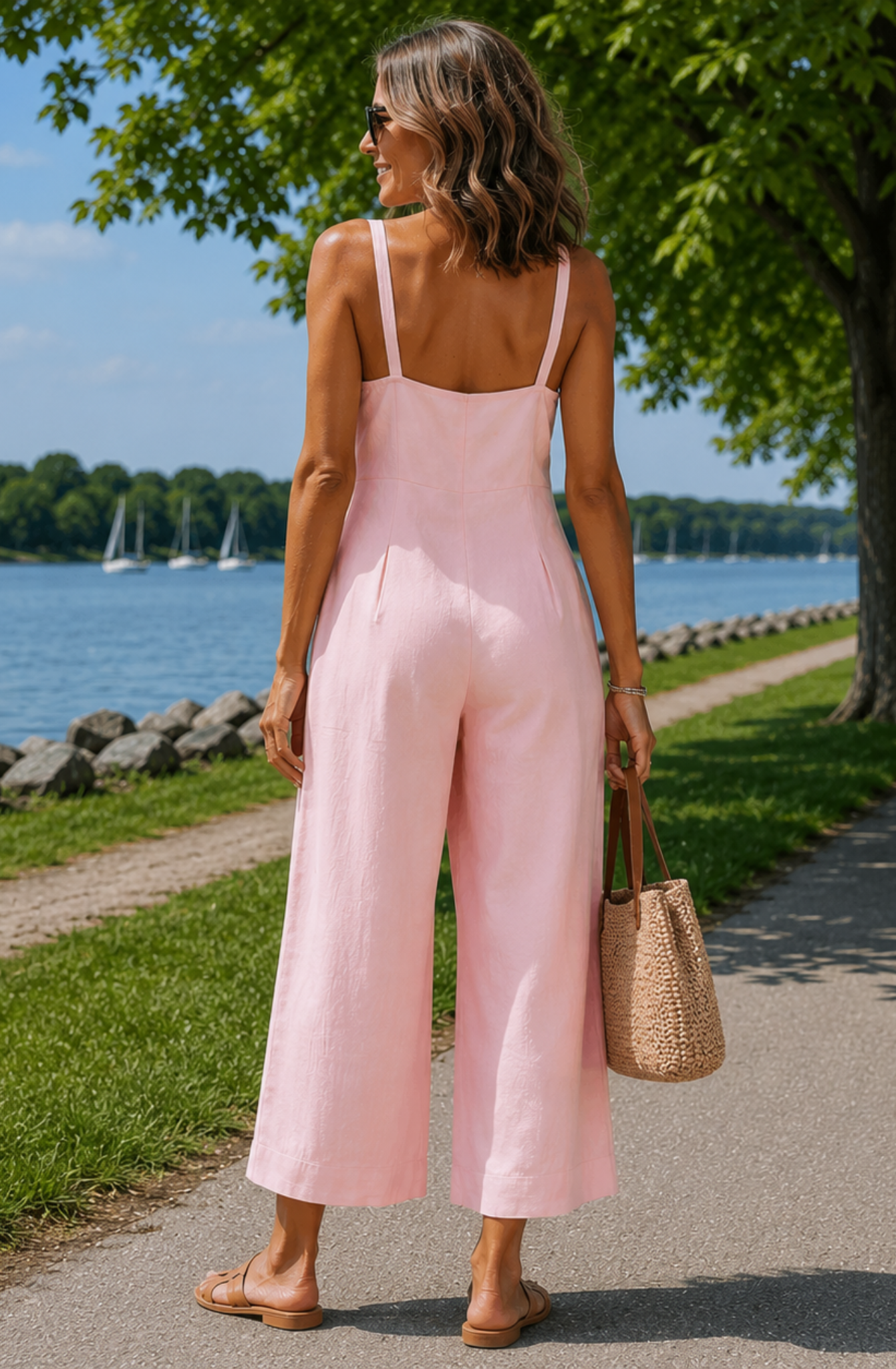 Marielle™ Effortless Wide-Leg Jumpsuit