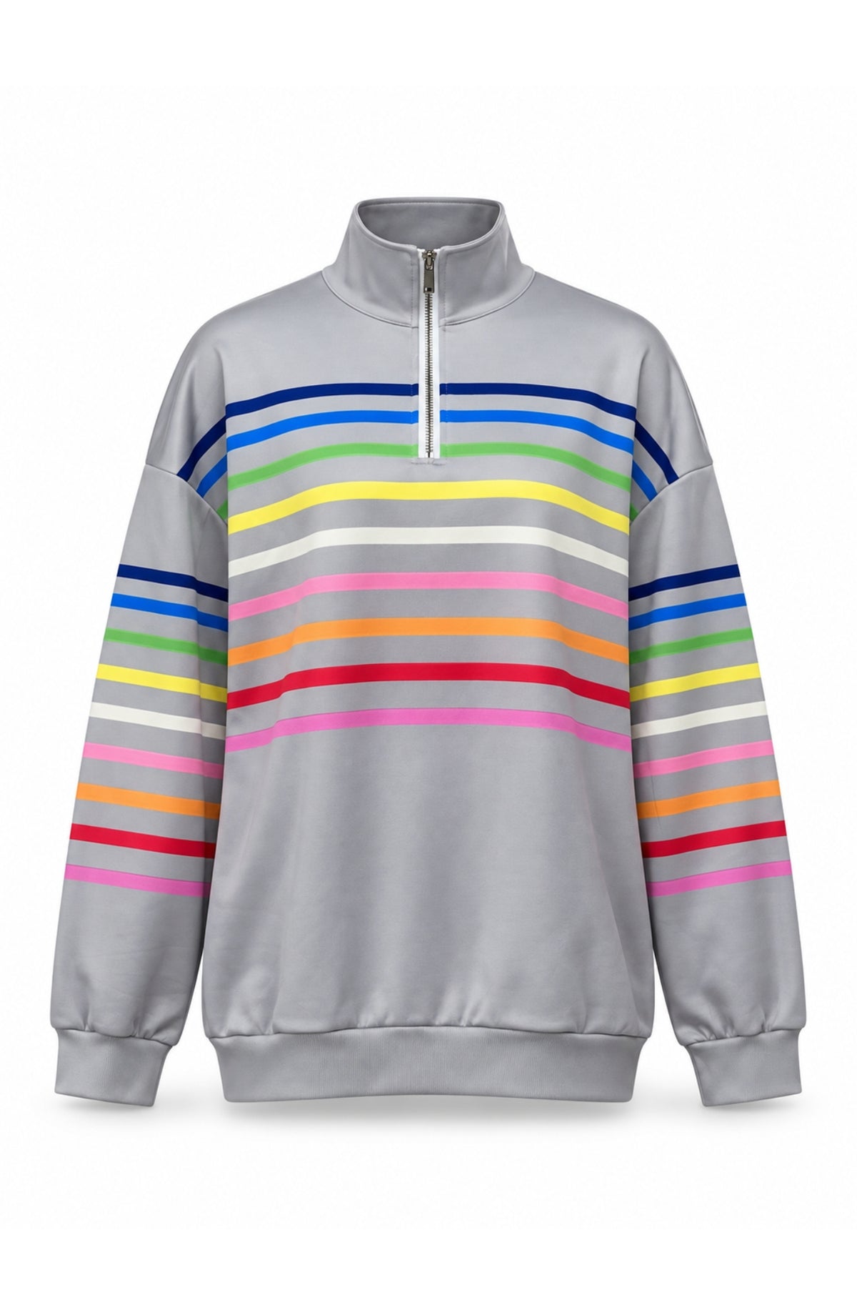 Margot™ Striped Quarter-Zip Pullover