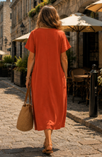 Aveline™ | Effortless Pocket Midi Dress