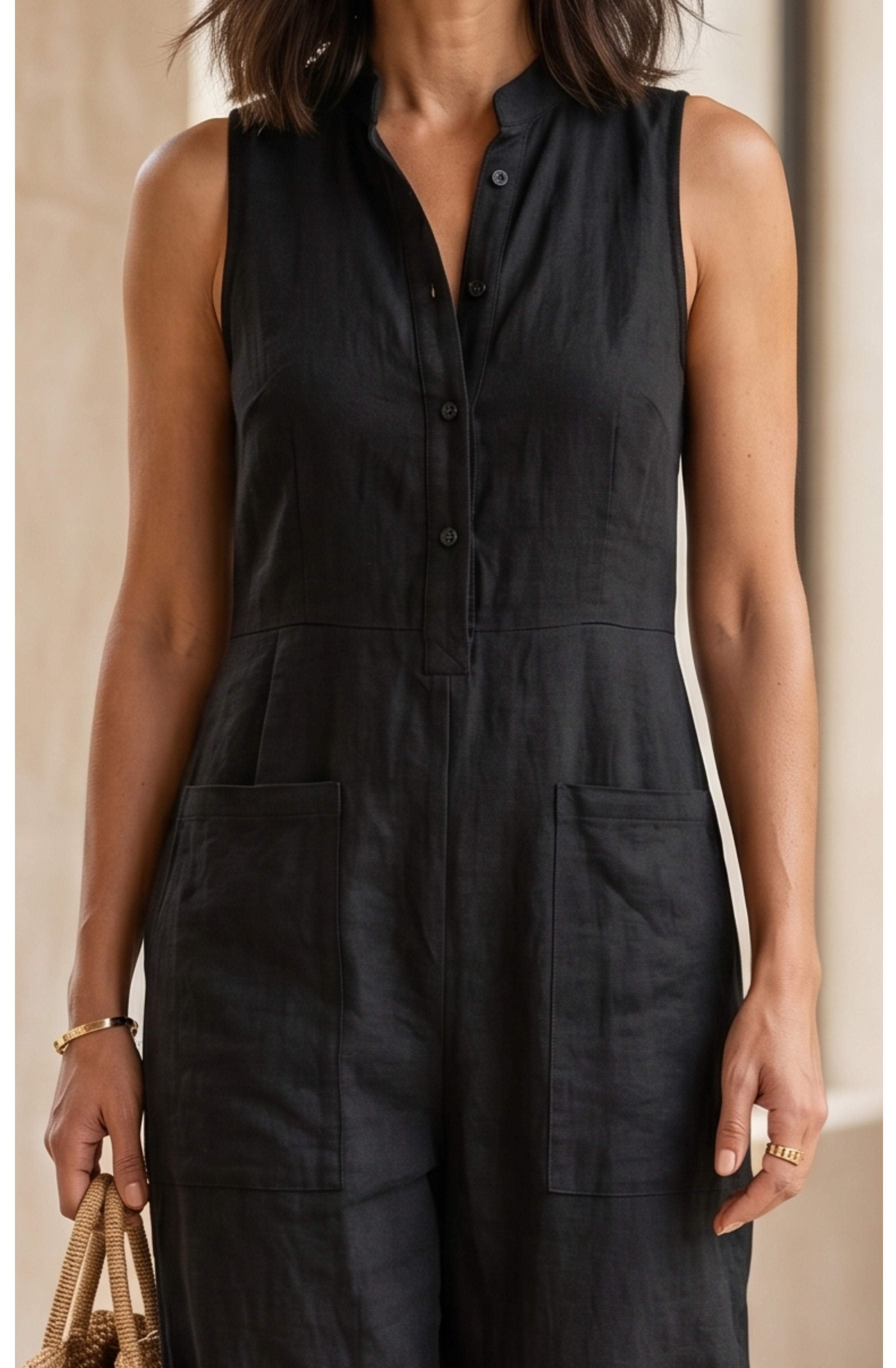 Elena’s™ | Effortless Linen Jumpsuit
