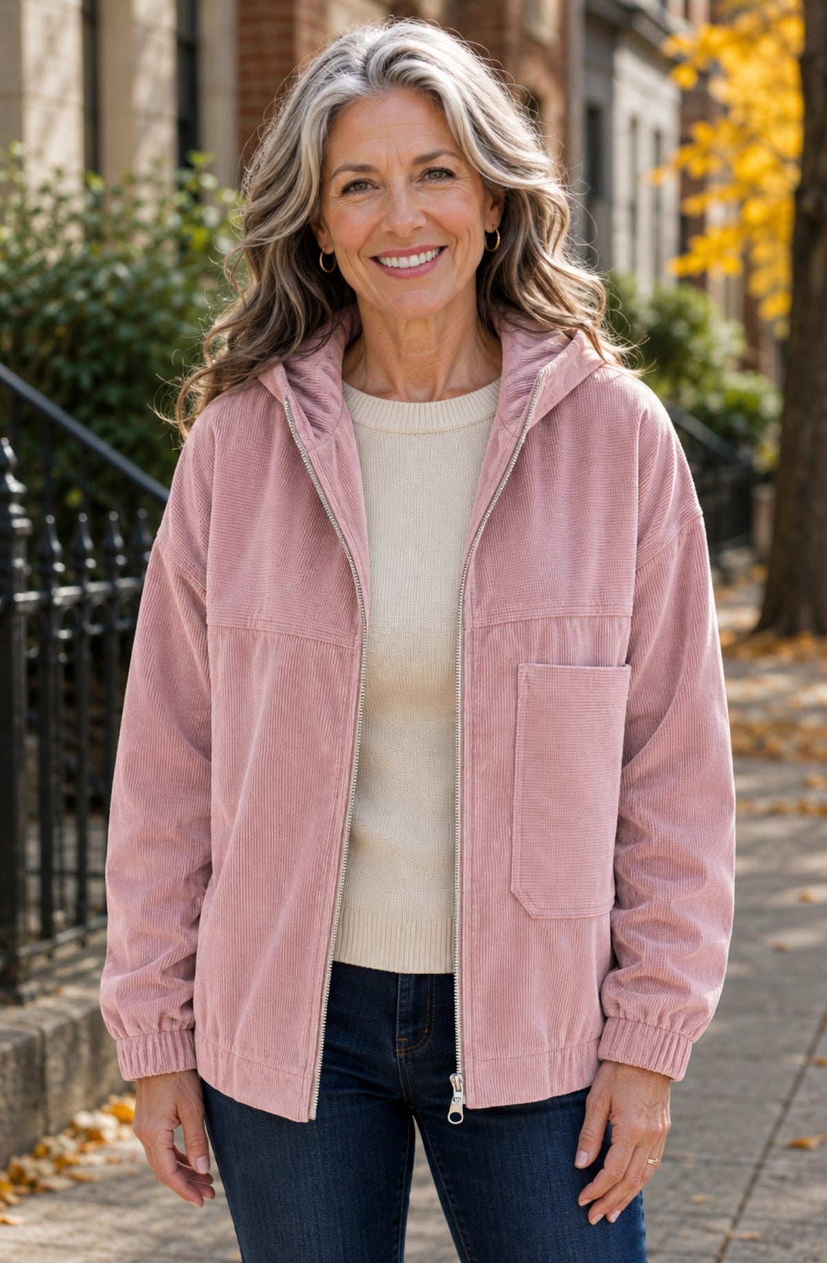 Marlowe™ Corduroy Zip Jacket