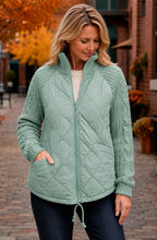 Sienna™ Quilted Knit Zip Jacket